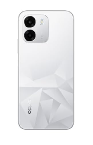 OPPO K14 5G Smartphone, Prism White, 6GB RAM, 128GB Storage, 7000 mAh Battery, 45W Fast Charge 2
