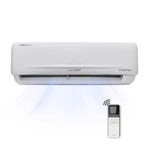 Lloyd 2 Ton 3 Star Inverter Split AC, 2026 New Star Rated (6 in 1 Convertible, Cools Up To 54°C, DG Mode, Ice Clean, Smart 4 Way Swing, Installation Check, White with Silver Deco Strip, GLS24I3GGCSR) 2
