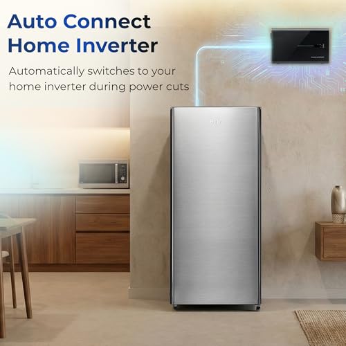 Haier 190L 2 Star Direct Cool Single Door Refrigerator | Toughened Glass Shelves | Fast Ice Making in Just 60 minutes | Large Veg Box| Easy Clean Back (HED-202TMSA-N, Moon Silver) 4