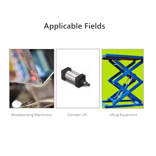 5 Way 3 Position Pneumatic Valve, 1Mpa Center Closed Foot Pedal Valve with G1/4" Port,Aluminum Alloy Raise Lower Hold at Any Height Foot Air Pressure Control Valve 6