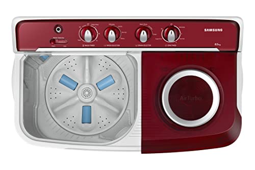 Samsung 8.5 KG 5 Star Semi-Automatic Top Load Washing Machine Appliance (WT85B4200RR/TL,LIGHT GRAY) 5