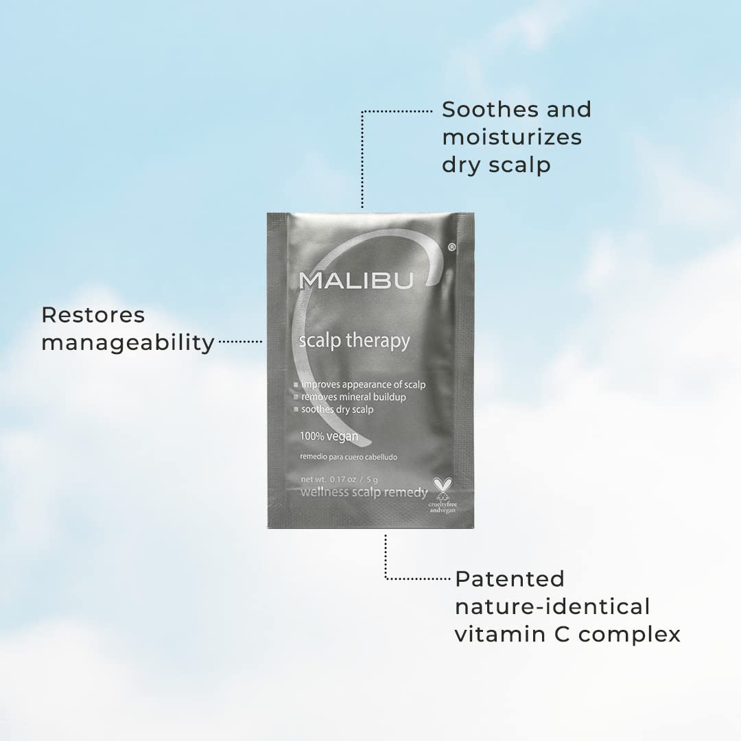 Malibu C Scalp Therapy Treatment, 1-5g packet 5