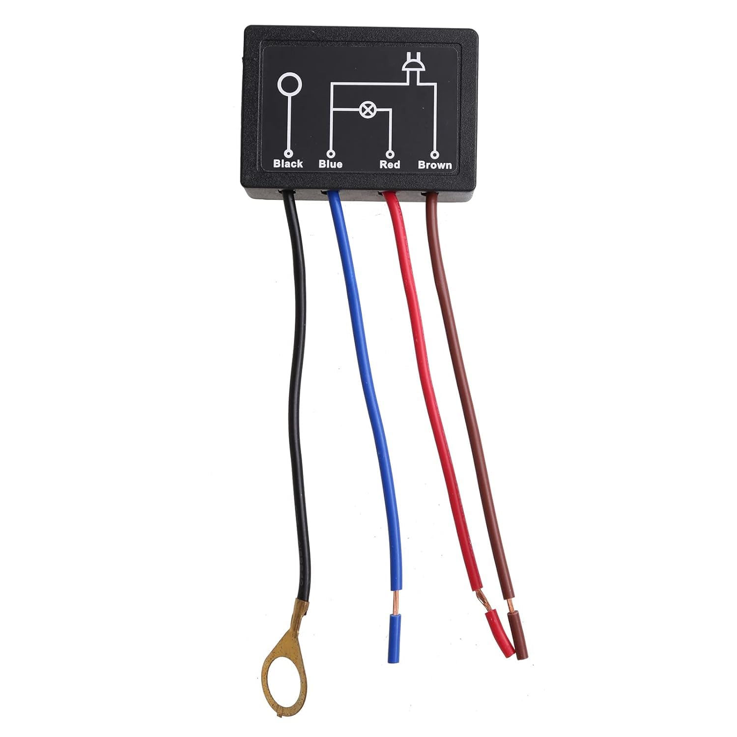 for Touch Lamp ON/Off Switch Control Module for Touch Dimmer Switch Repair Kit with 3 Levels Dimming Function Easy to in Touch Lamp Switch Adapter On Off Replacement Led 3 Way Wall Switches 6