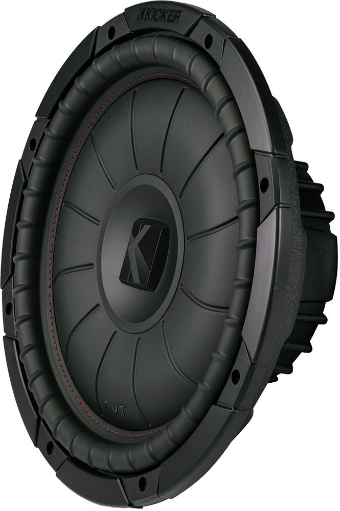 KICKER CompVT 10-Inch (25cm) Subwoofer, SVC, 4-Ohm, 350W 2