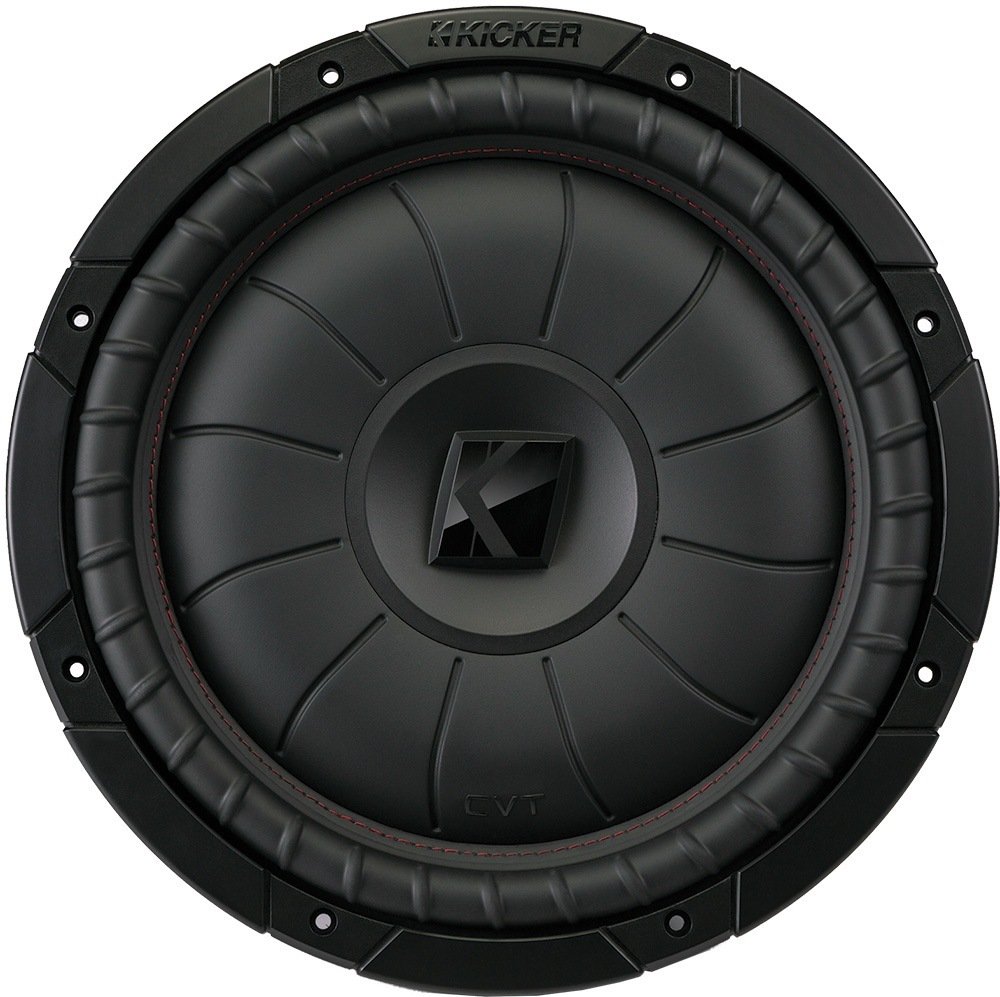 KICKER CompVT 10-Inch (25cm) Subwoofer, SVC, 4-Ohm, 350W 1