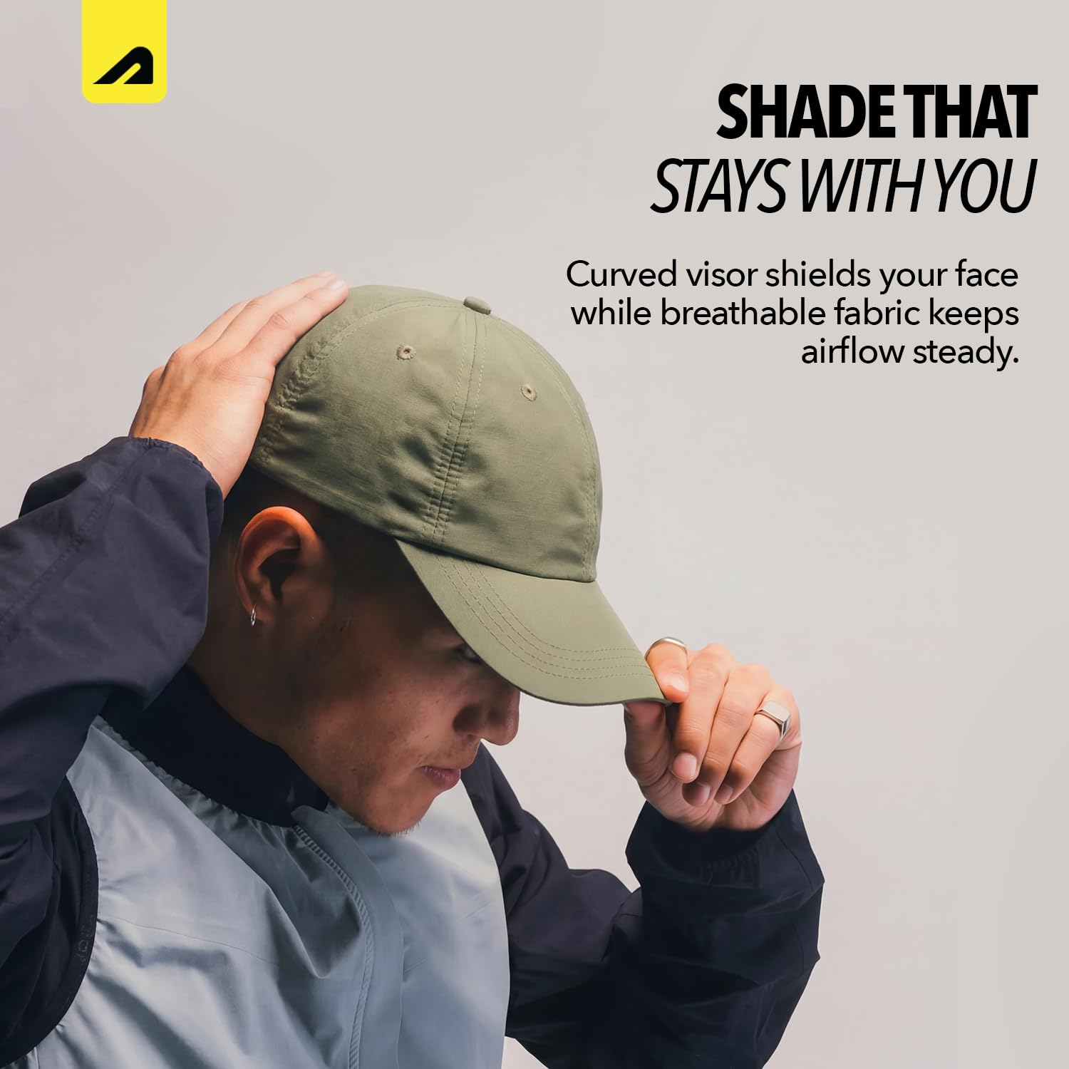 Boldfit Head Caps for Men Unisex Cap for Women Sports Caps for Men - Olive 6