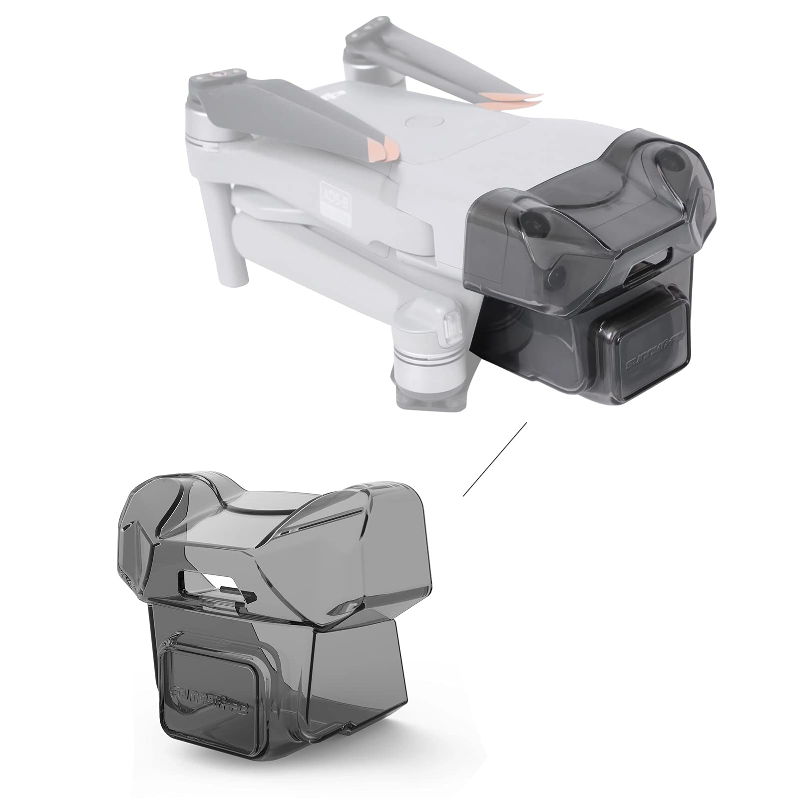 INSYOO Original Air 2S Gimbal Camera 5.4K, Standard Prime Lens, Fixed Focus, Optical Image Stabilization, DJI Mount, Metal and Plastic Construction, Grey 5