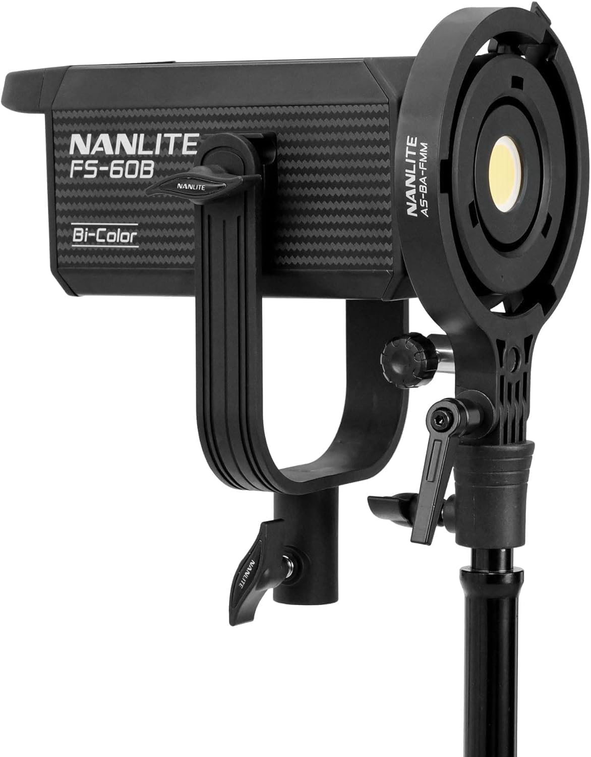 NANLITE FS-60B 70W Bi-Color LED Spotlight, Compact Camera Mount Photography Continuous Lighting with APP Control, CRI≥96 TLCI≥97, for YouTube Studio, Filmmaking, Live Streaming 6