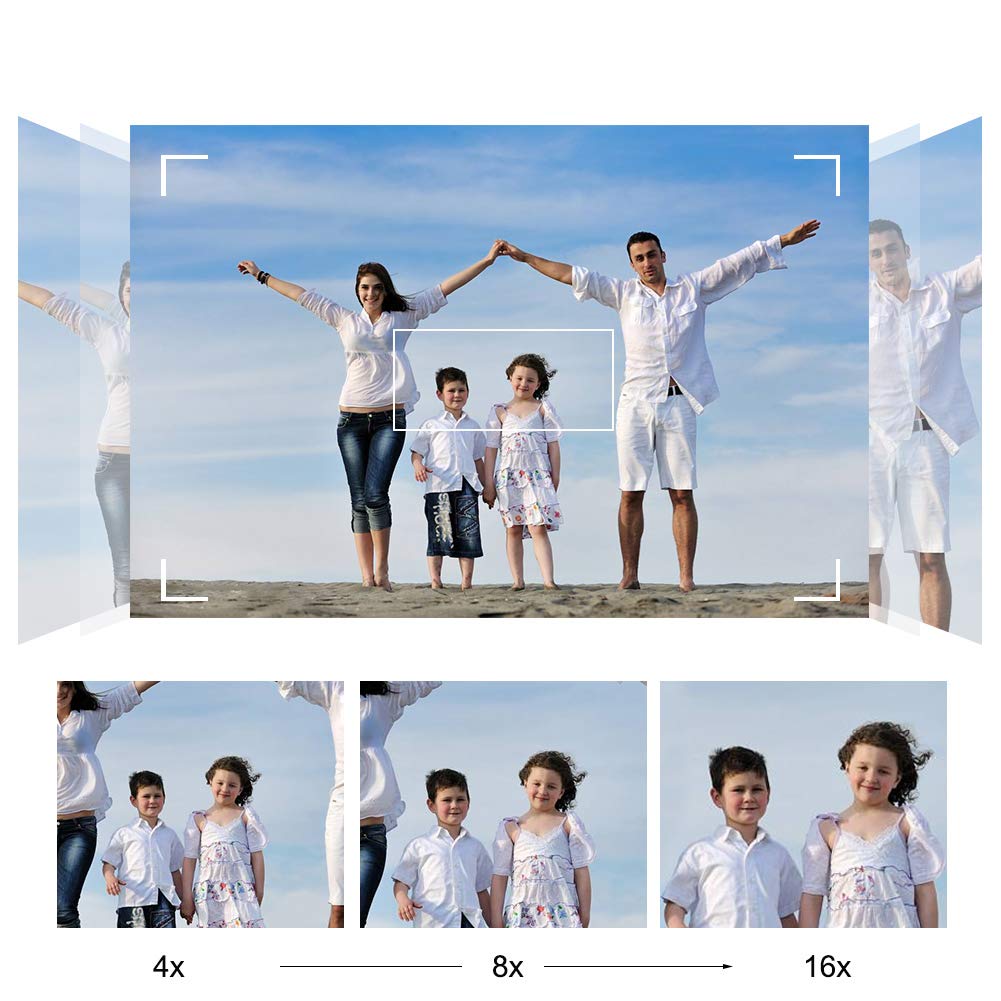 Digital Camcorder, Full HD 270° Rotation 1080P 16X High Definition Video DV Camera Professional Shooting Video Camera for Home Party Outdoor Picnic Camping(Black, U.S. regulations) 4