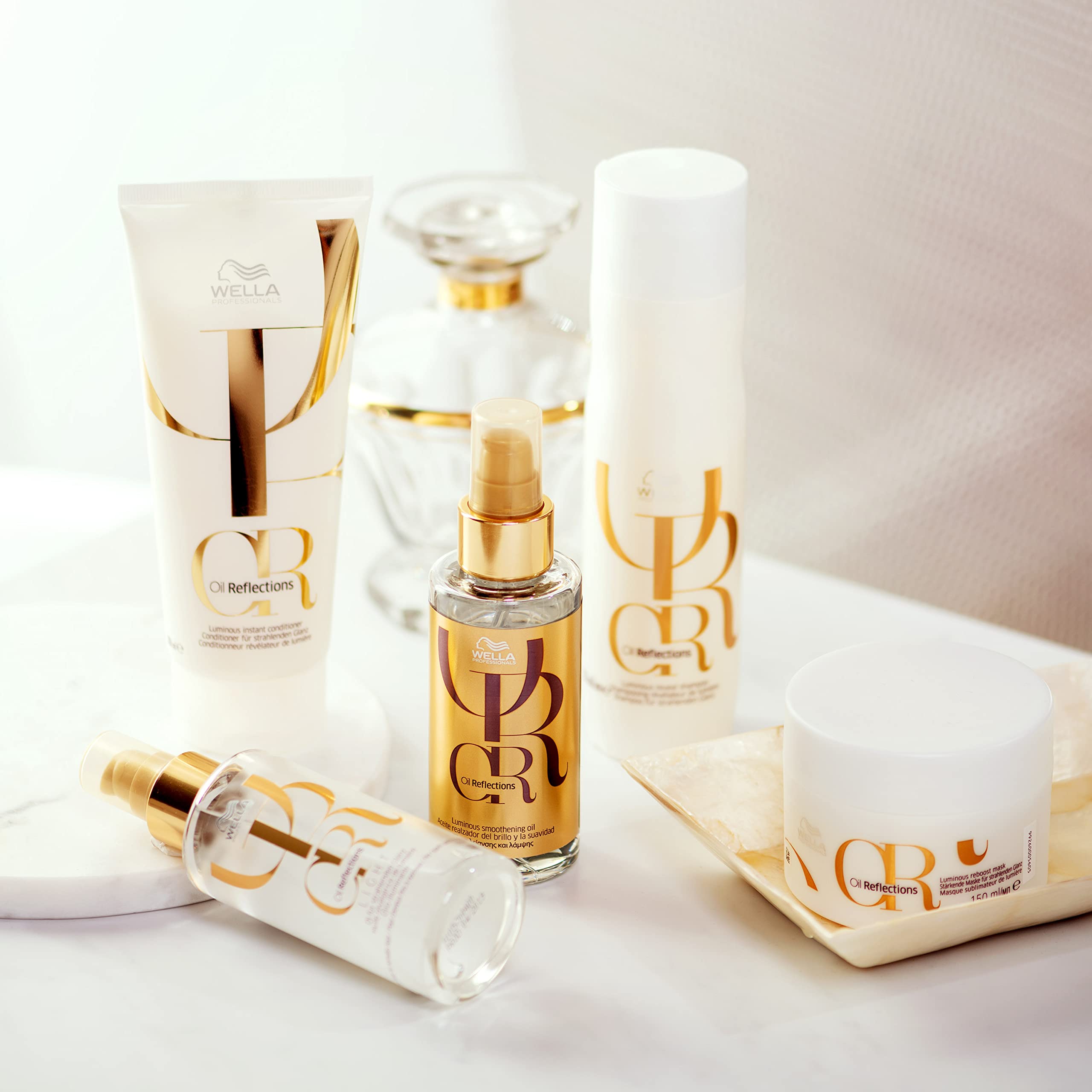 Wella Professionals Oil Reflections Luminous Smoothening Hair Oil | 100 ml | Non-Sticky Hair Treatment | Avocado & Macadamia Seed Oils | For a Glossy Hair Shine 6