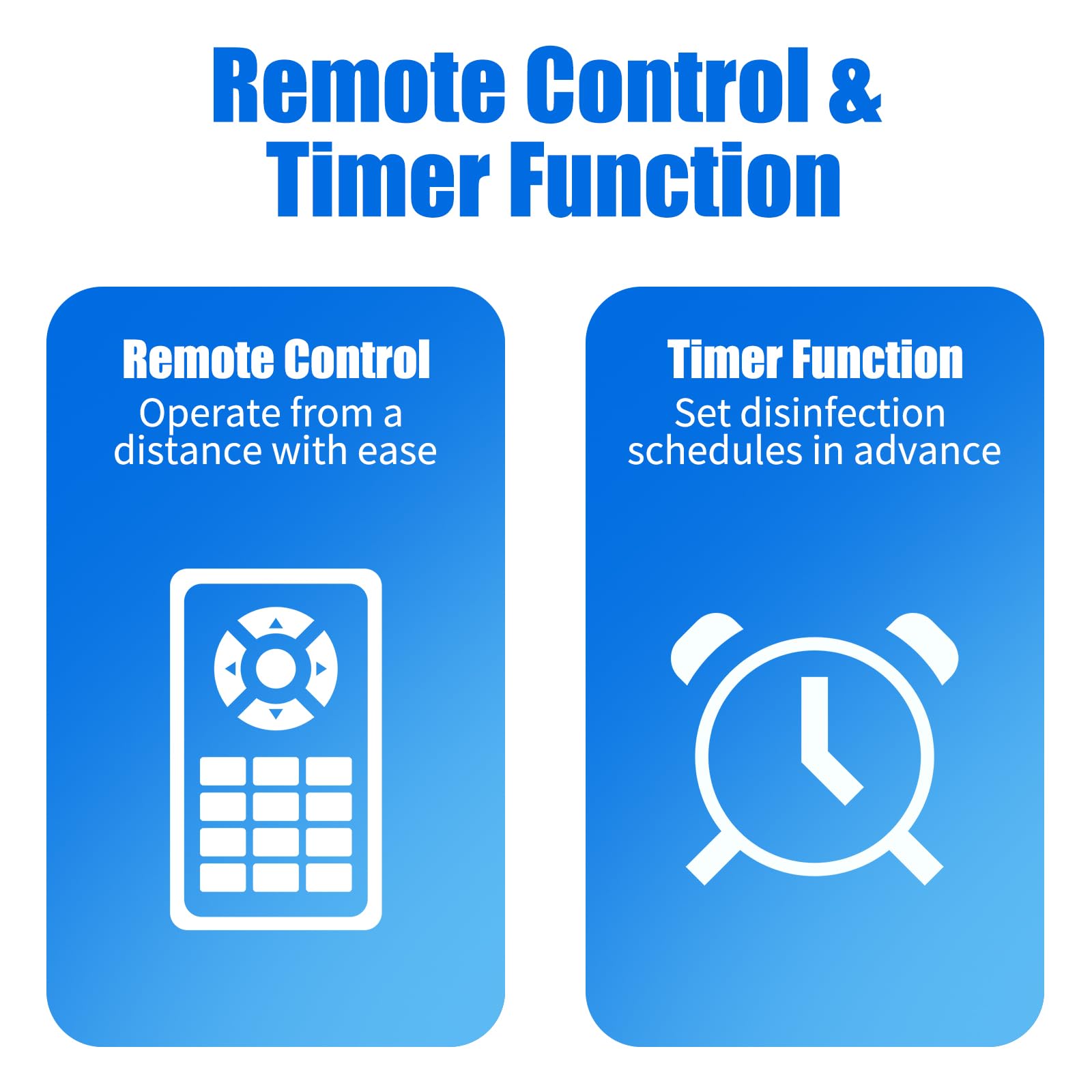 Tesiplz 36W UV Light UVC Lamp with Remote Control | 265nm Air & Surface Refreshment | Premium Borosilicate Bulb, 3-Stage Timer | Sturdy Unibody Design (with Ozone) 6