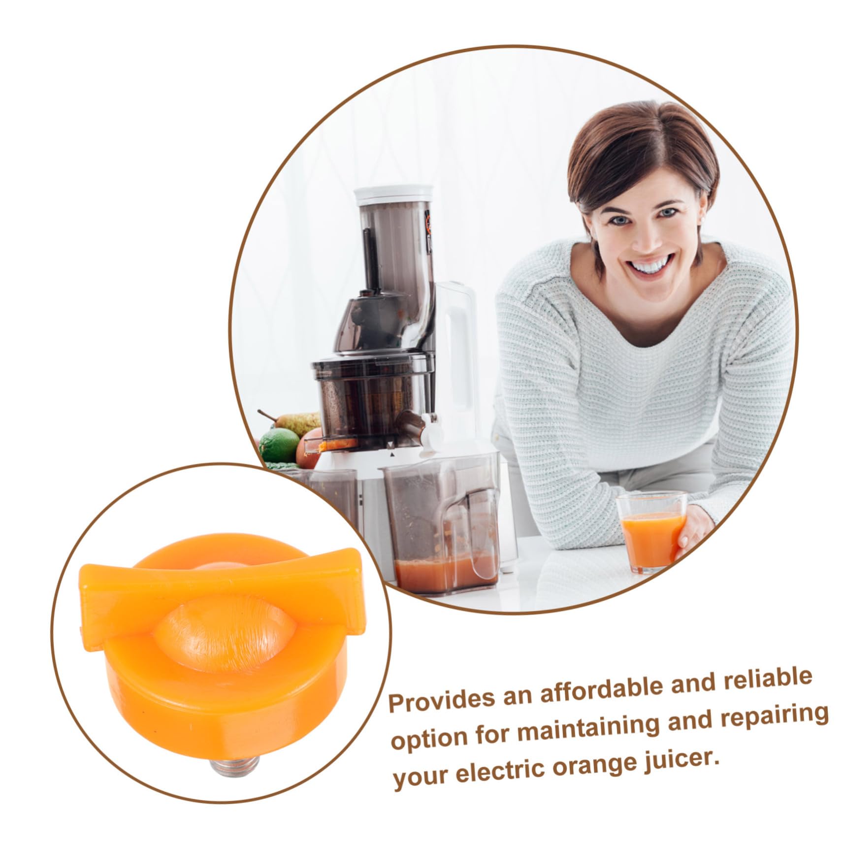 PHENOFICE 2pcs Replacement for Peeler Screw Electric Juicer Parts Cheese Grater Screw Mounting for Fruit Juicer Easy to Use 4