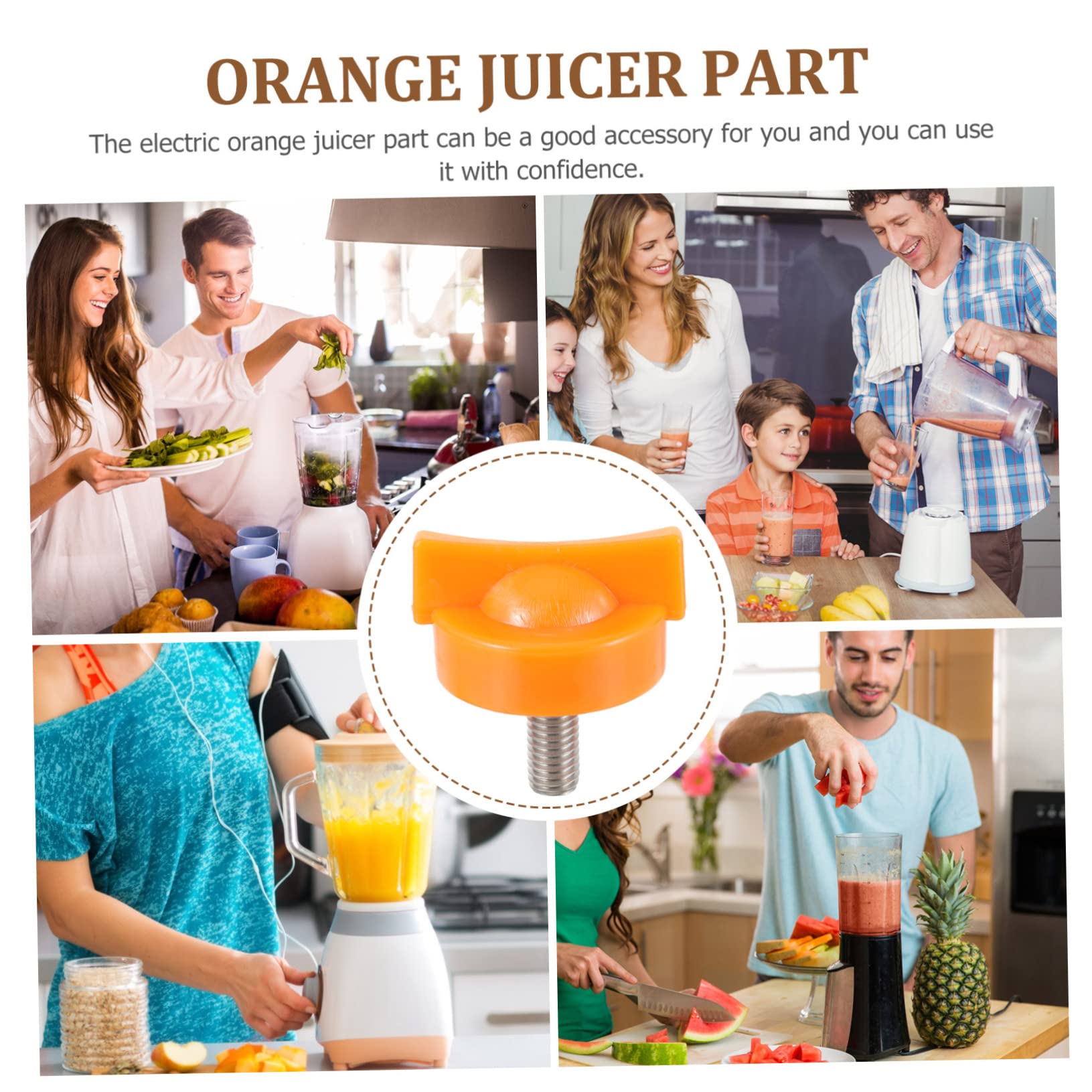 PHENOFICE 2pcs Replacement for Peeler Screw Electric Juicer Parts Cheese Grater Screw Mounting for Fruit Juicer Easy to Use 5