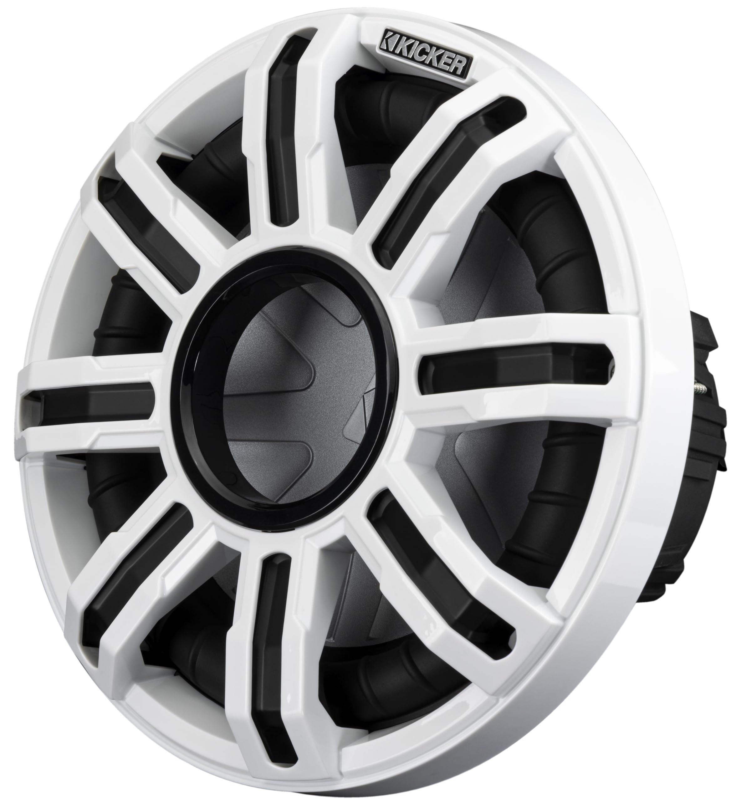 Kicker 51MWG12W - MWE 12-Inch Premium Marine Subwoofer Grille, White 5