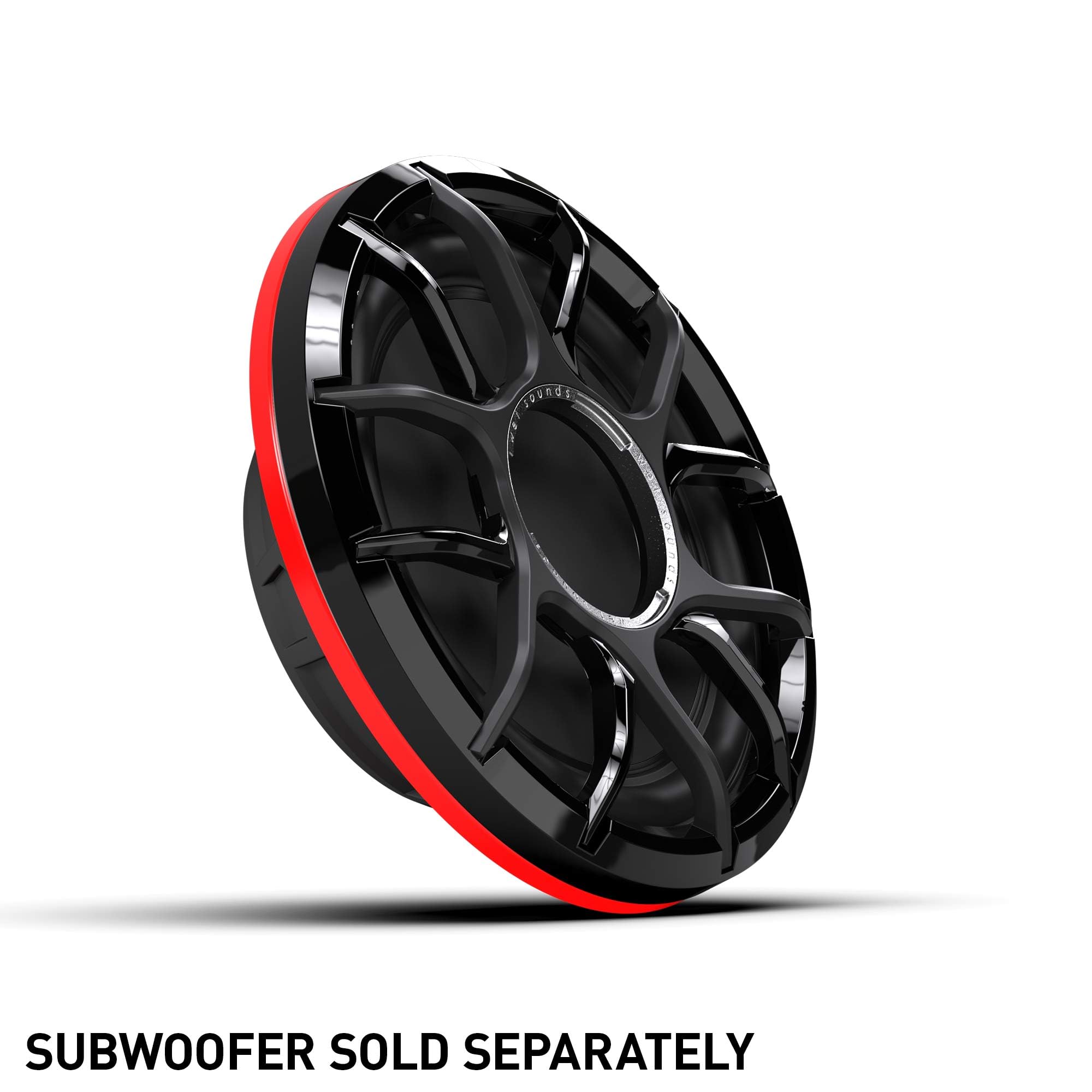 Wet Sounds Zero Series - ZERO-12-S4-XZ-B Black 12" Zero Series 4-OHM Marine Subwoofer with Wet Sounds LED KIT 12-RGB ZR - RGB LED Ring Kit for Zero Series 12" Subwoofers - Sold Individually 6