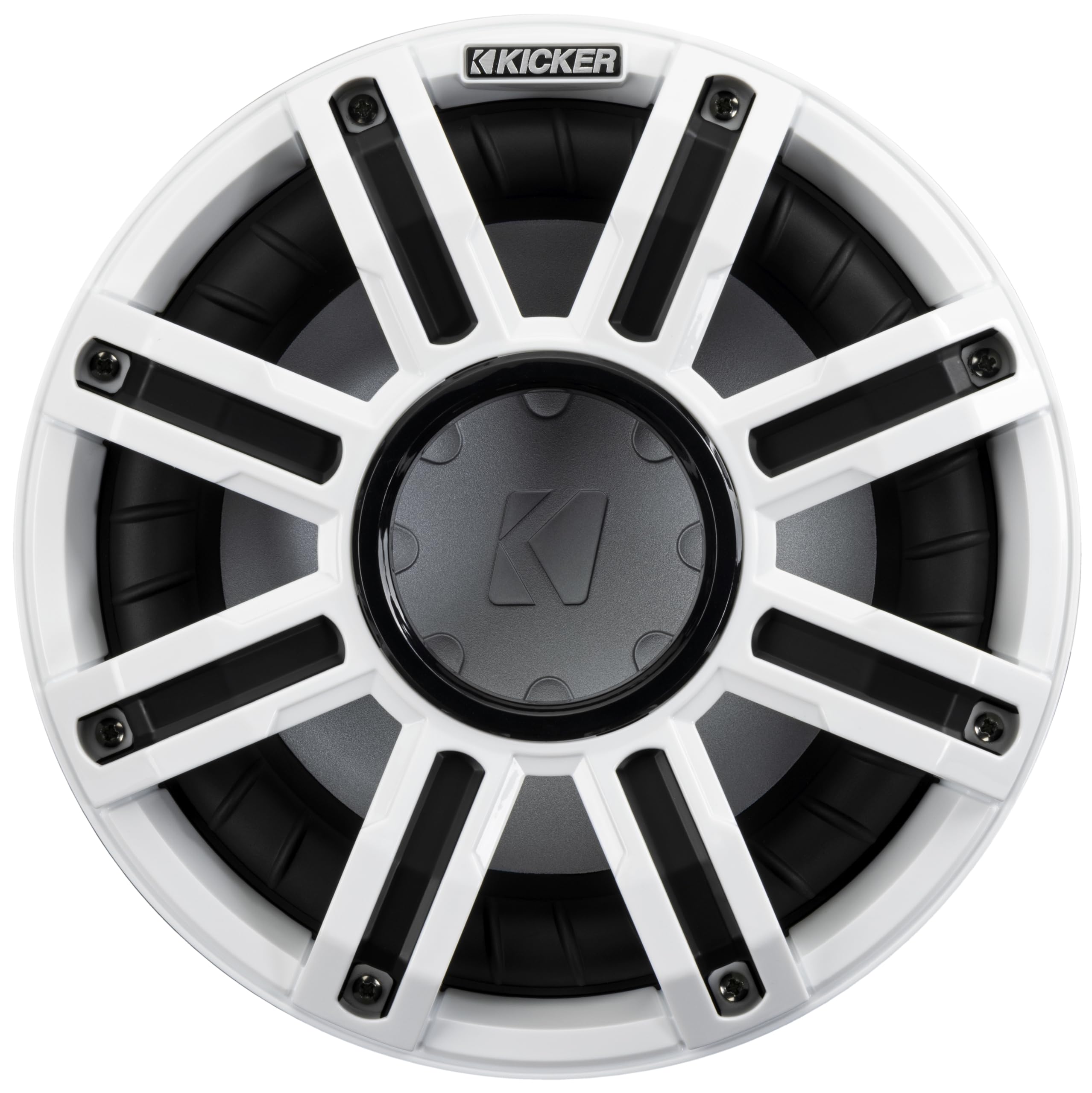 Kicker 51MWG12W - MWE 12-Inch Premium Marine Subwoofer Grille, White 4