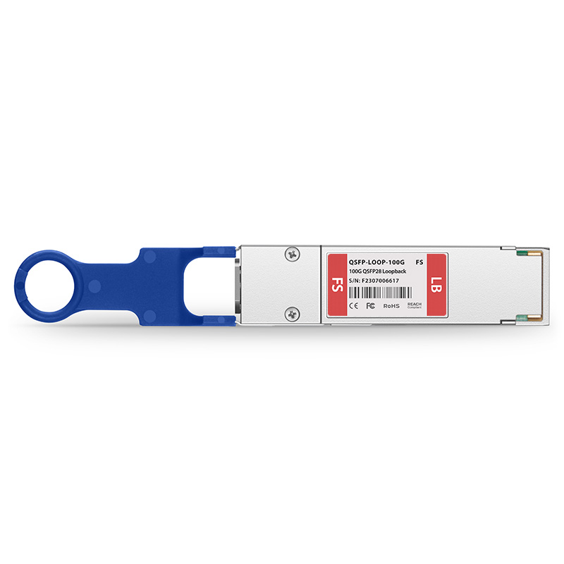100G QSFP28 Passive Loopback Testing Module for FS Switches 2