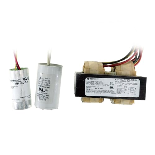 Universal Lighting Technologies M70MLTLC3M-522C Metal Halide MH Ballast, 70W M98, 120/208/240/277V