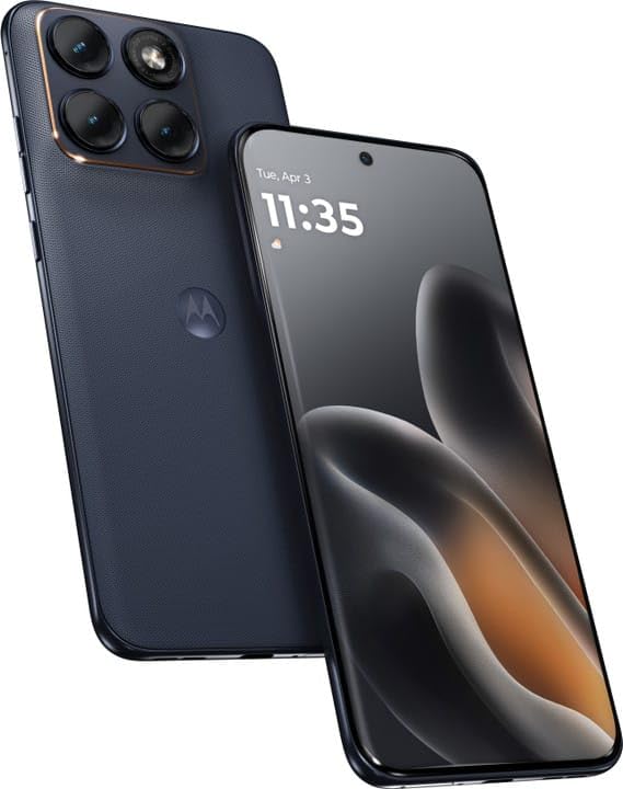 Motorola Edge 70 Fusion 5G (Pantone Silhouette, 8GB RAM, 128GB Storage) | AI Features | 6.78-inch 144Hz AMOLED | Snapdragon 7s Gen 4 | 50MP + 13MP Camera | 32MP Selfie | 7000mAh | 68W TurboPower