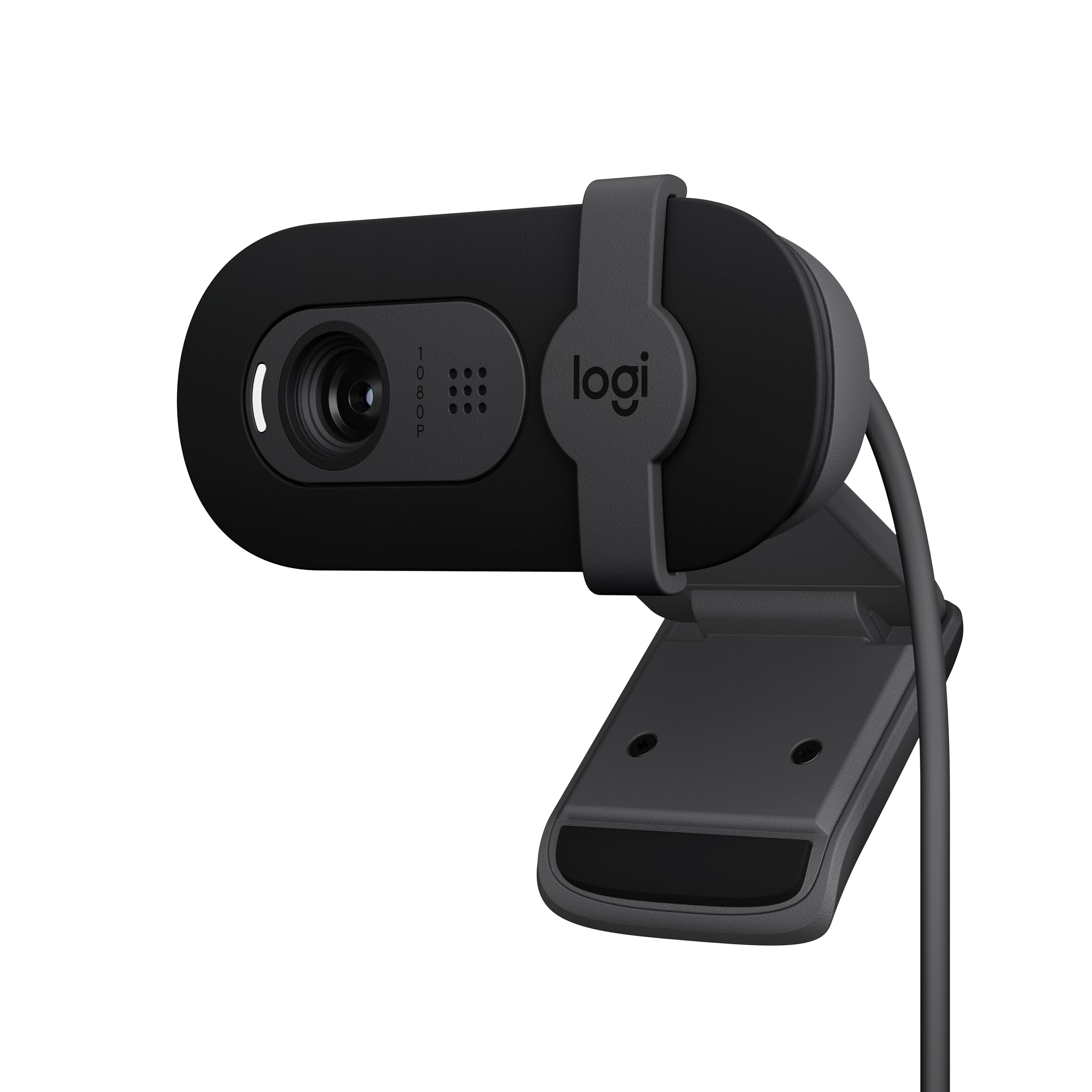 Logitech Brio 101 Full HD 1080p Webcam for Meetings, Streaming, Desktop, Laptop, PC - Built-in Mic, Shutter, Works with Zoom, Nintendo Switch 2’s new GameChat Mode, USB-A,-Black, Pack of 10
