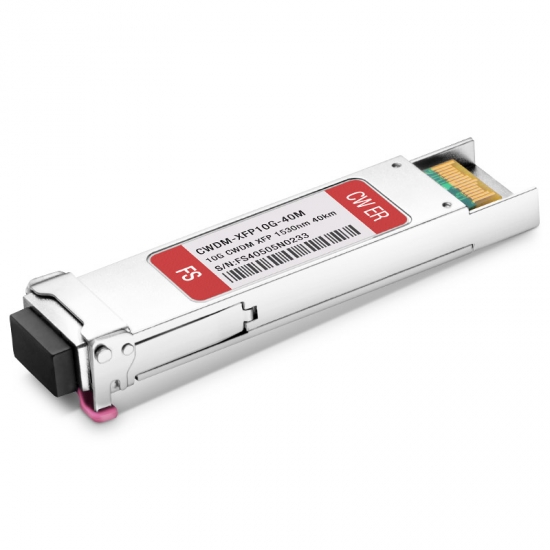 10G CWDM XFP 1530nm 40km DOM LC SMF Transceiver Module for FS Switches
